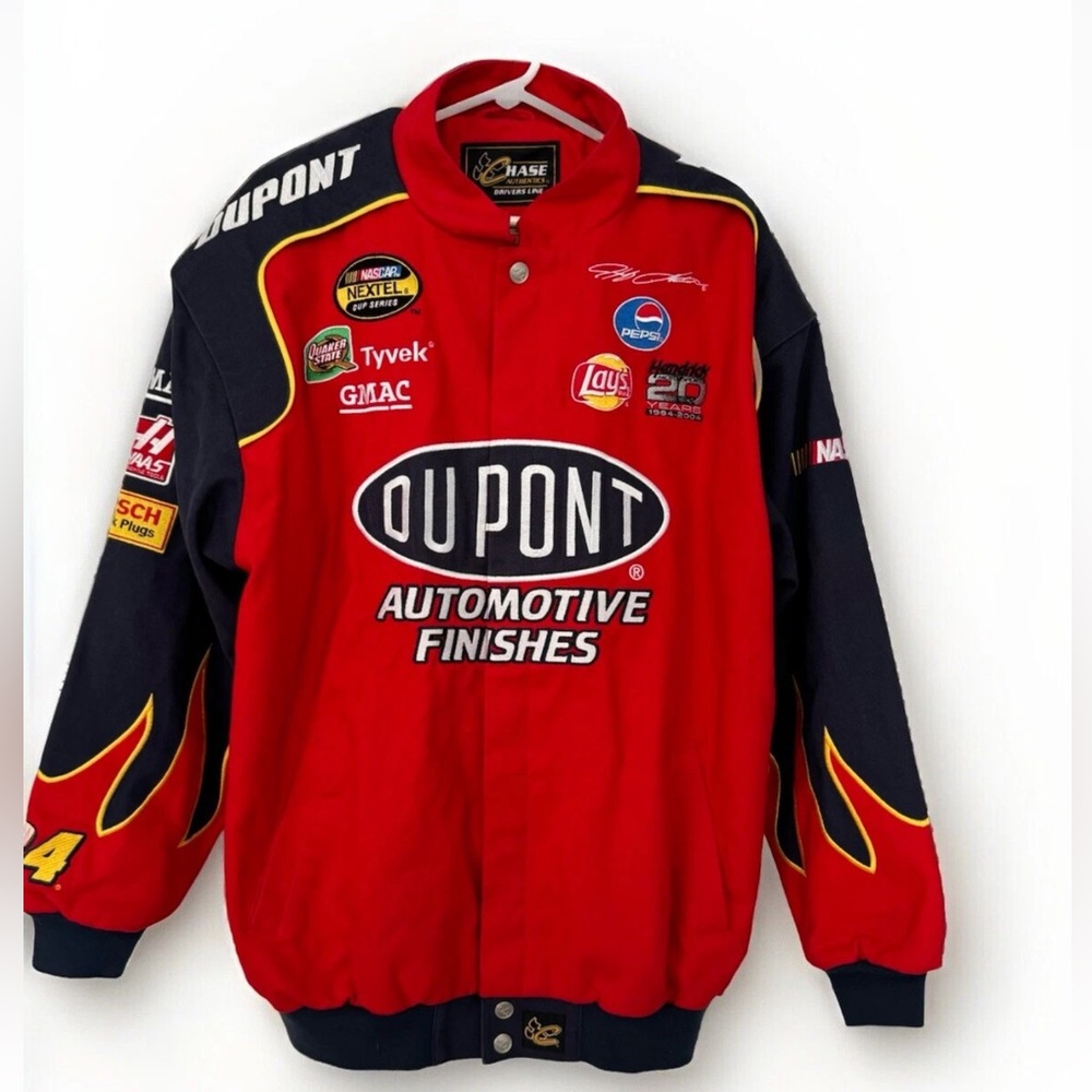 Rare VTG Jeff Gordon NASCAR Nextel Cup Series Jacket Chase Authentics XL-MINT!